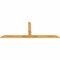 Ekena Millwork Portland Rough Sawn Timber Gable Bracket, Western Red Cedar, 84"W x 31"H x 2"D x 4"F, 9/12 Pitch GBW084X31X0204POR00RWR - alternate 3